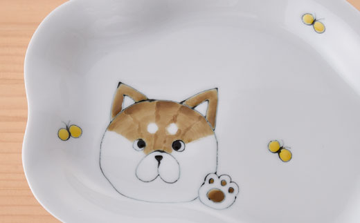 【波佐見焼】おうちdeワンコセット 茶碗 マグカップ プレート 小皿【松幸陶芸】 [HB20]