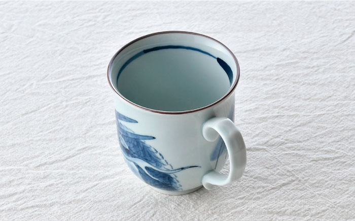 【波佐見焼】龍絵 ポカポカ マグカップ 1点 食器【松幸陶芸】 [HB52]