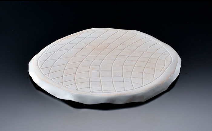 【波佐見焼】龍絵 陶板・飾り皿【青以窯】 [HD07]