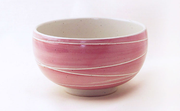 【波佐見焼】ワール丼 デニム 2個セット 丼ぶり ピンク・ブルー 【大貴セラミックス】 [HF19]