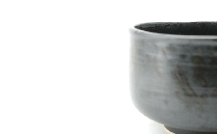 【波佐見焼】Folk Design 野点抹茶碗 黒釉 1点【玉有】 [IE53]