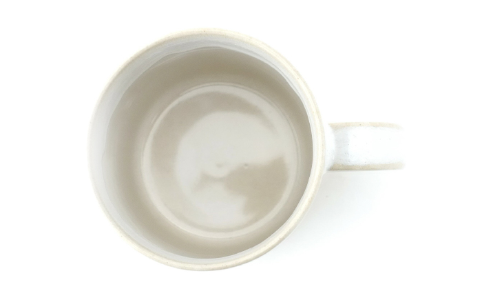 【波佐見焼】Folk Design トールマグ 白釉白唐津流し 1点【玉有】 [IE62]