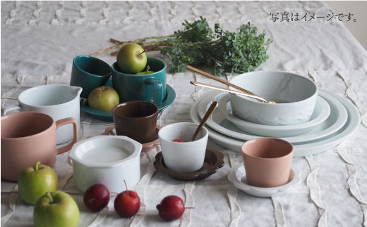 【波佐見焼】teteeat 子供食器 ピンク ボウル プレート マグカップ 6点 食器 皿 【堀江陶器】 [JD123]