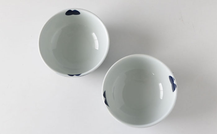 【波佐見焼】恋花 丼 ペアセット 食器 皿【奥川陶器】 [KB62]