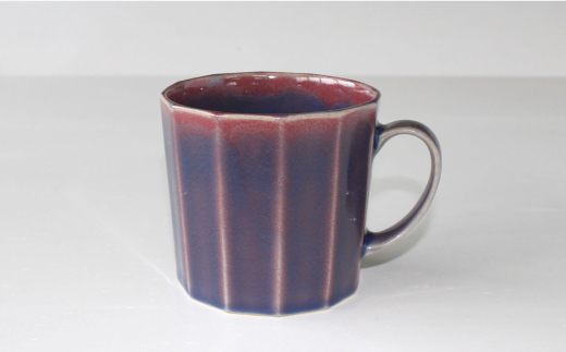 【波佐見焼】ドレイン ペア マグカップ (白・青)【石丸陶芸】 [LB51]