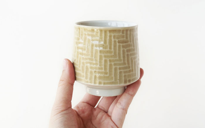 【波佐見焼】AMIME カップ 小 2点セット【studio wani】 [MB71]