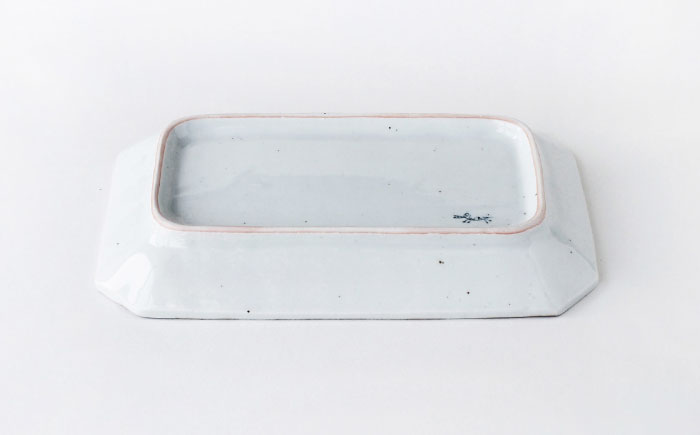 【波佐見焼】DINOSAUR　八角長角皿　2点セット【studio wani】 [MB95]