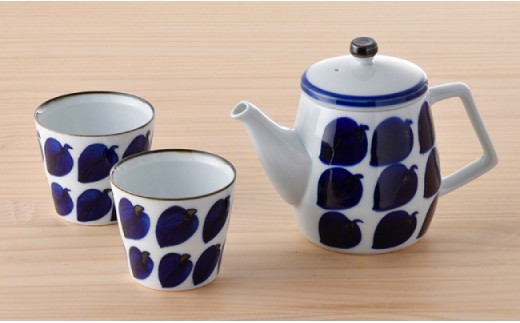 【波佐見焼】大鉢 そばちょこ ポット 含む オリジナルセットアップ商品 [NB18]