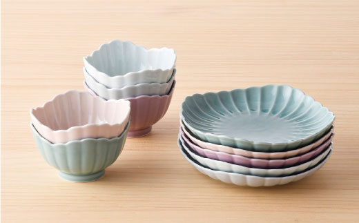 【波佐見焼】小鉢 角皿 小皿 含む オリジナルセットアップ商品【不二商店/トーエー】 [NB59]