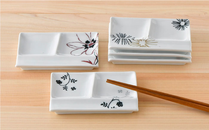 【波佐見焼】オリジナルセットアップ商品 茶碗 小皿【団陶器/不二商店】 [NB69]