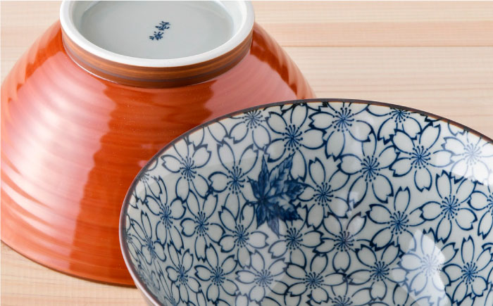 【波佐見焼】オリジナルセットアップ商品 どんぶり 角皿【トーエー/協立陶器】 [NB75]