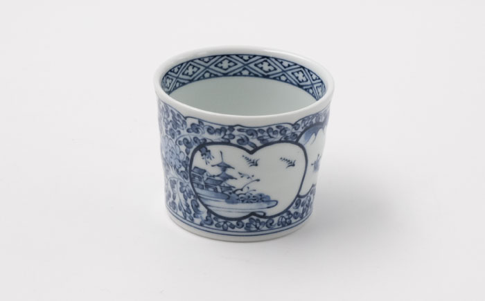 【波佐見焼】古伊万里百景 そばちょこ 5点セット 蕎麦猪口 そば猪口 カップ 湯呑【西海陶器】 1 34827 [OA259]