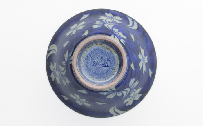 【波佐見焼】568碗 流水桜・ボタン唐草 ペアセット【西海陶器】 [OA435]