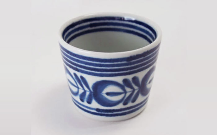 【波佐見焼】モダンブルー カップ 食器【西海陶器】 [OA496]