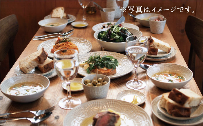 【波佐見焼】Doily bowl L ボウル ペアセット【sen/京千】 [OB11]