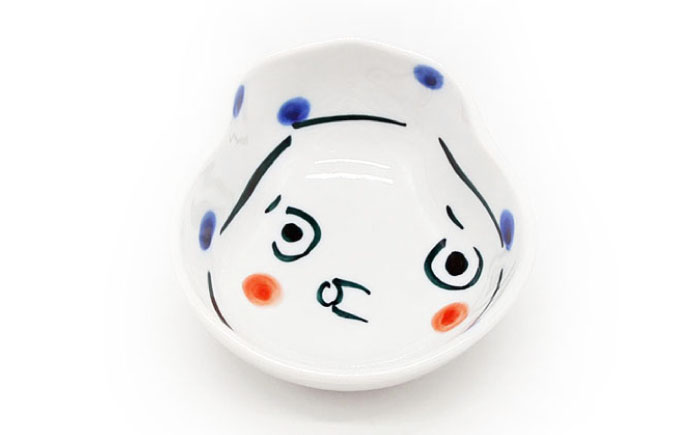 【波佐見焼】笑福シリーズ 小丼 ペア ボウル どんぶり【工房紫明】 [OF05]