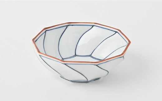 【波佐見焼】ねじり線 ねじり 小鉢 (青)5個セット【福田陶器店】 [PA199]