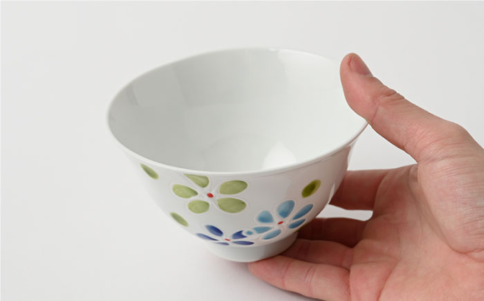 【波佐見焼】パステル 茶碗・湯呑み 4点セット【福田陶器店】 [PA222]