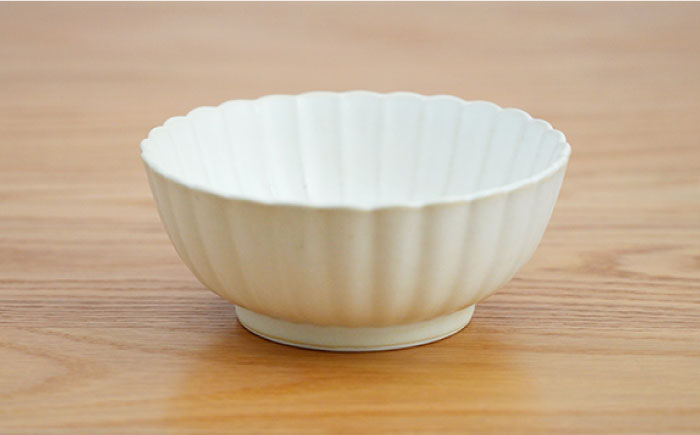 【波佐見焼】花しのぎ 小鉢 （白） 3点セット【団陶器】 [PB104]