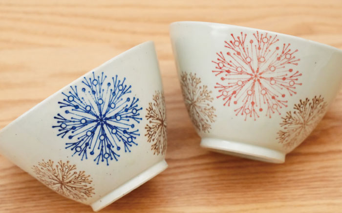 【波佐見焼】アクセント ペア丼 食器【団陶器】 [PB127]