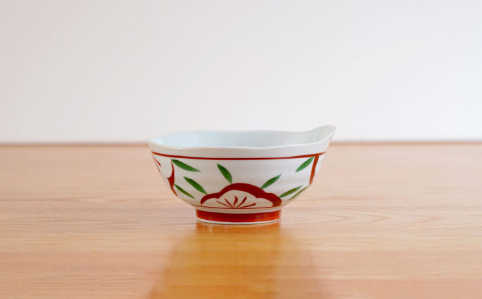 【波佐見焼】絵変り 小鉢 3点セット【団陶器】 [PB157]