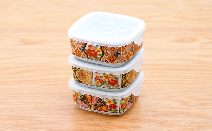 【波佐見焼】角パック 古伊万里絵変り 3柄セット 扇牡丹・格子牡丹・木甲牡丹【団陶器】 [PB221]