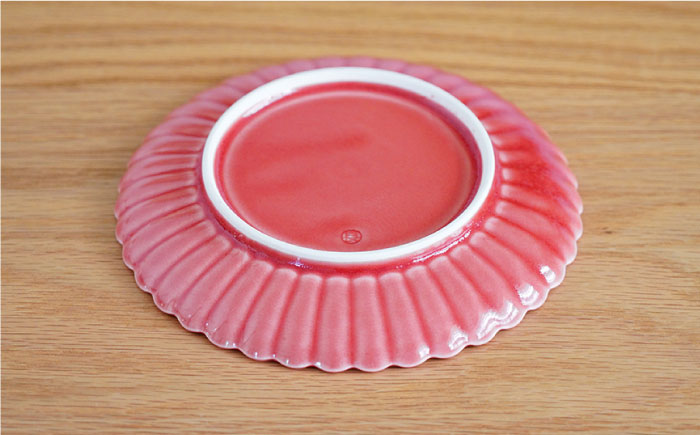 【波佐見焼】花しのぎ 新トリオ 和皿 プレート (白・薄赤・薄黄)【団陶器】 [PB58]