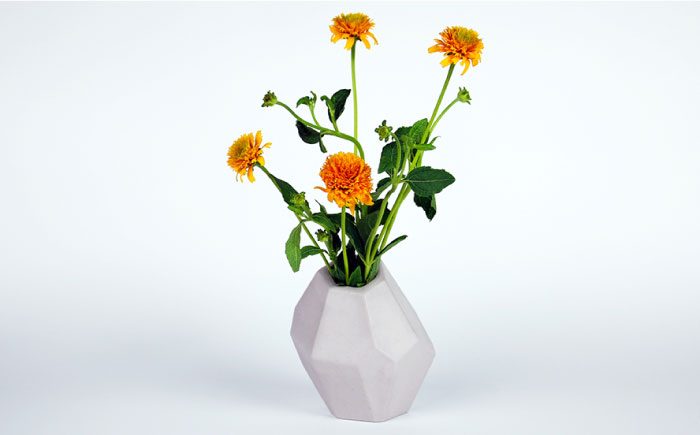 【波佐見焼】corock フラワーベース silent 2色セット （S灰/S霧） 花瓶 nucca NEIROシリーズ【山下陶苑】 [PC43]