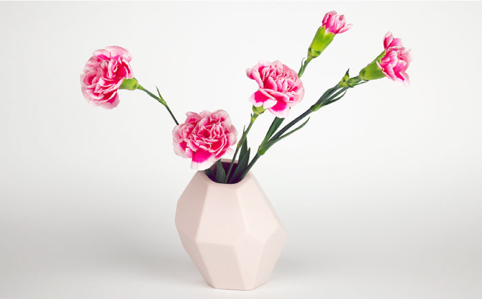 【波佐見焼】corock フラワーベース warm 2色セット （S桜/S土） 花瓶 nucca NEIROシリーズ【山下陶苑】 [PC44]