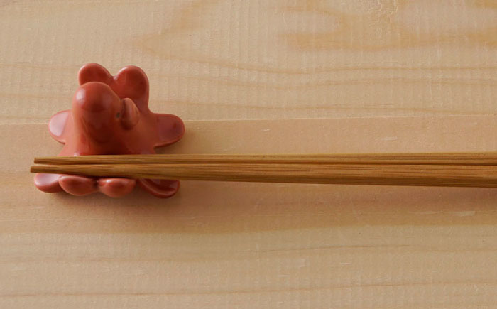 【波佐見焼】たこさんウィンナー 箸置き 5個セット 食器【陶もと】 [PE51]