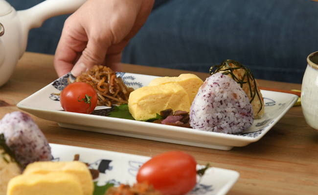 【波佐見焼】cocomarine 長角皿 2枚セット【natural69】 [QA115]