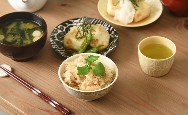 【波佐見焼】粉引釉 お茶わん 5個セット【natural69】 [QA118]