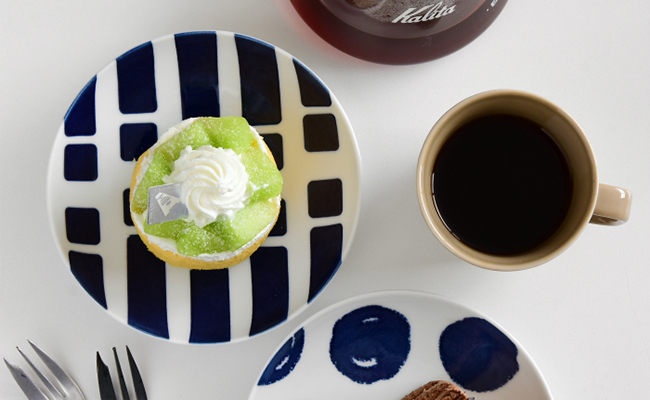 【波佐見焼】swatch 取皿 5枚セット ステッチ／パレット／ポロック／ジップ／タイル【natural69】 [QA138]