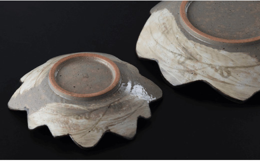 【波佐見焼】乾山写「錦手 竜田川」 大皿 ２枚/向付揃５枚セット（木箱入） 小皿 取り皿 食器 【利左エ門窯】 [QB02]