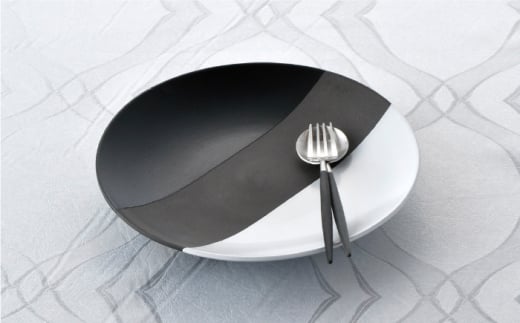 【波佐見焼】KAKE・WAKE ワン プレート  食器 皿 陶器【利左エ門窯】 [QB38]