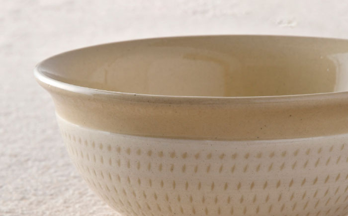 【波佐見焼】白刷毛飛び鉋 丼 茶碗 どんぶり 食器 【利左エ門窯】 [QB42]