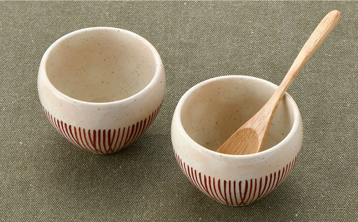 【波佐見焼】京千筋 フリーカップ5点セット スープカップ 湯呑み 陶器  【トーエー】 [QC44]