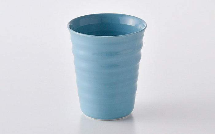 【波佐見焼】コップ （ミルキーブルー/ミルキーピンク）  タンブラー ペアセット 【ROXY・HASAMI】 [SB145]