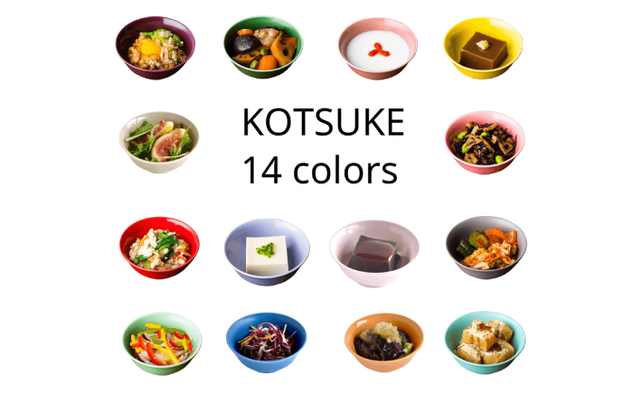 【波佐見焼】料理を引き立たせる 食器セット 計84枚（小皿・小付・茶碗・取皿・小鉢・大皿 各14色）【DRESS】 [SD40]