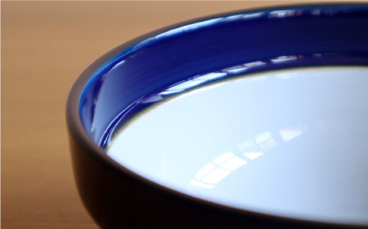 【白山陶器】【ロングライフデザイン】マルティブルー 5号ボール 5枚セット【波佐見焼】 [TA103]