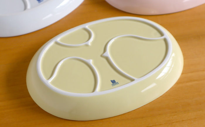 【白山陶器】【PiPi】お子様用食器 イエロー 5点セット【波佐見焼】 [TA197]