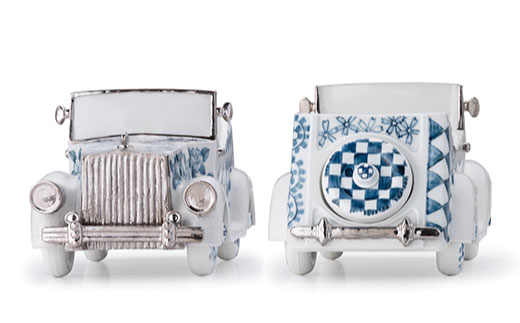【波佐見焼】SEI 2020 CLASSIC 染付 陶器 クラシックカー 【清山】 [TD03]