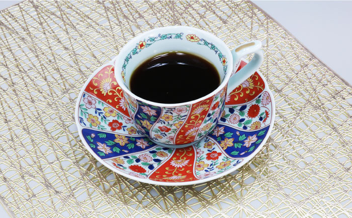 【波佐見焼】友禅桜絵 珈琲碗皿2客揃 食器 カップ 【不二商店】 [UC04]