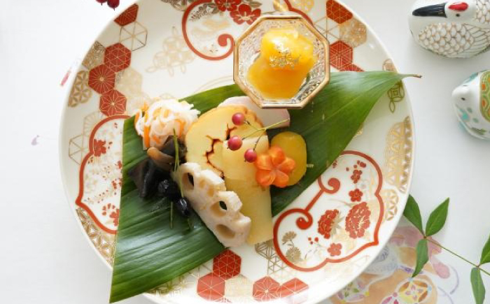 【波佐見焼】組子金襴 古伊万里 7号皿（化粧箱入り）2枚セット【FOURGRACE】 [UG06]