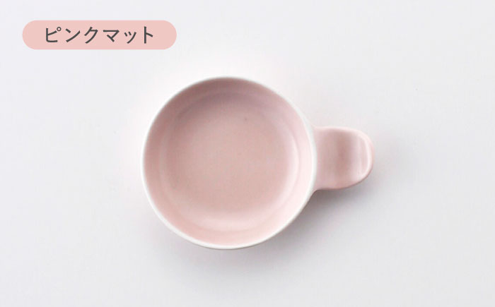 【波佐見焼】コンフォート 手つき小皿 3色セット（ブルーグレイマット・ピンクマット・ベージュマット）【陶芸ゆたか】 [VA130]