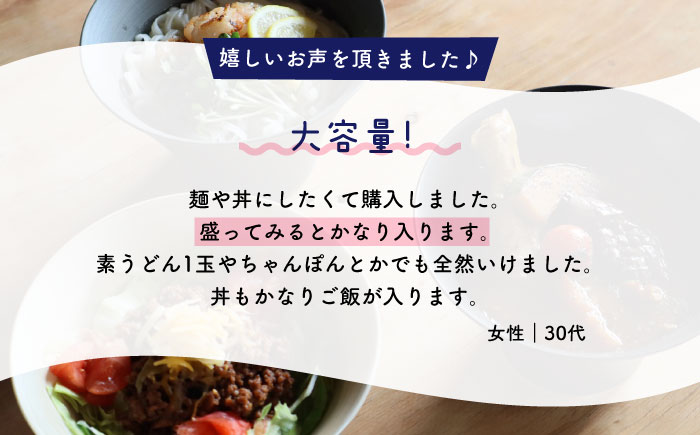 【波佐見焼】IREKO シャビーグレー いれこ碗（大） 2点【浜陶】 [XA72]