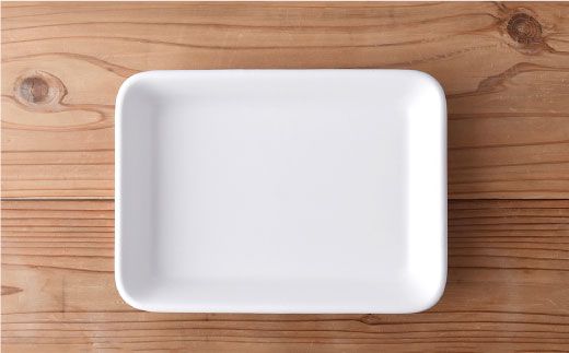 【波佐見焼】オーブンウェア 長角トレー ホワイト グラタン皿 食器 皿【光春窯】 [XD05]