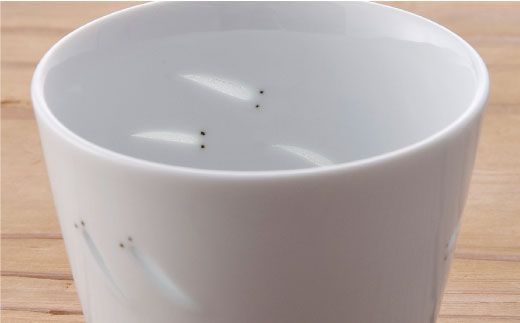 【波佐見焼】ほたるメダカ カップ M 5点セット 小鉢 スープカップ スープマグ 【光春窯】 [XD08]