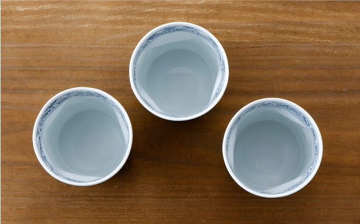 【波佐見焼】ロックカップ3個セット 湯呑み スープカップ カップ【一夢窯】 [XE03]