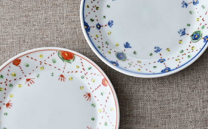 【波佐見焼】ヨーラク カップ&ソーサー ペアセット【一夢窯】 [XE07]